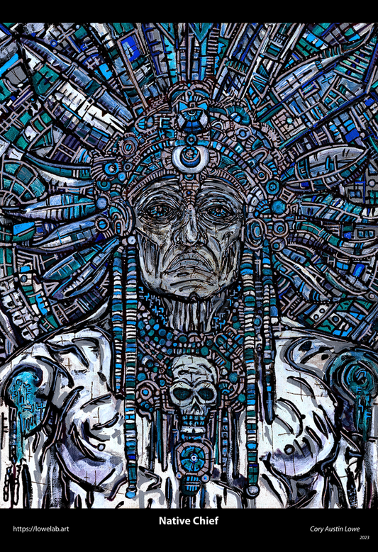 Native Chief - Signed Limited to 23 prints