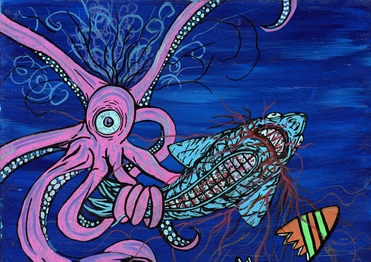 Octopus Revenge - Print