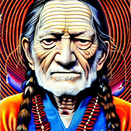 Willie Nelson Print