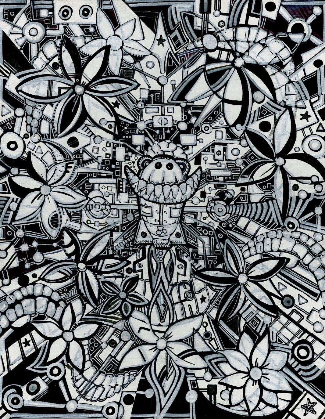 BOOM — art print by Cory Austin Lowe