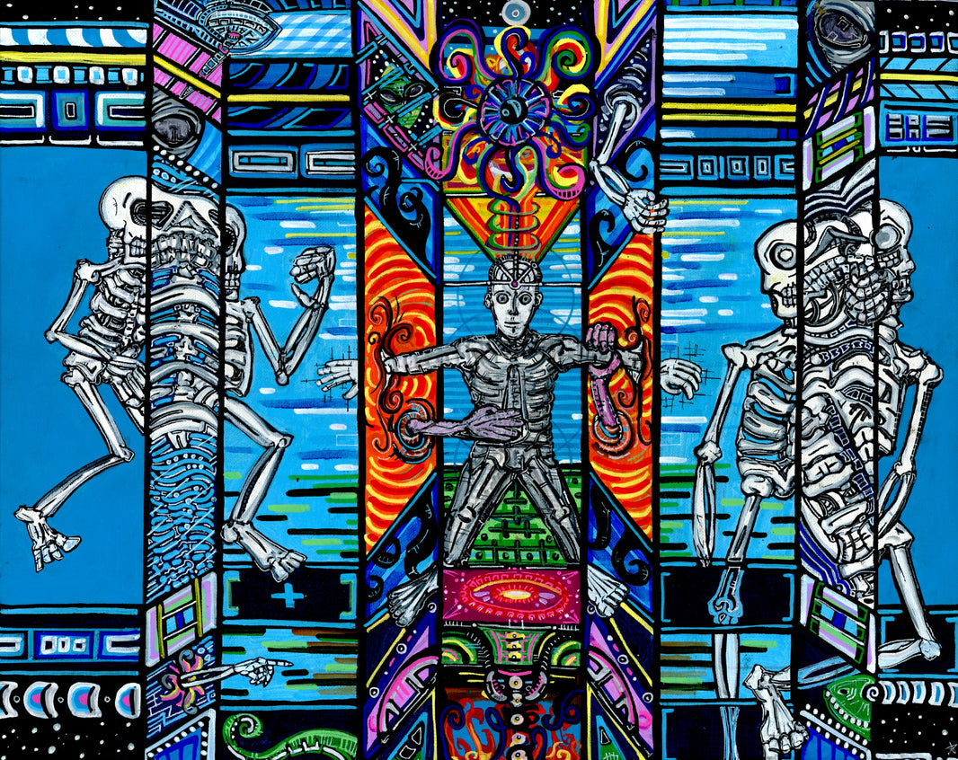 Dimensional Choices — art print by Cory Austin Lowe